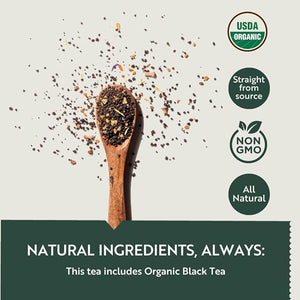 Earl Grey Tea | 50 Tea Bags | Organic Black Tea