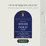 Assam Gold Chai | 100 gm | Luxmi Signature Tea | Assam CTC, Darjeeling Orthodox