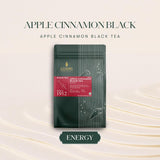 Apple Cinnamon Black Tea | 50 Tea Bags | Organic Black Tea | Special Fall Tea | Limited Edition Autumn Tea