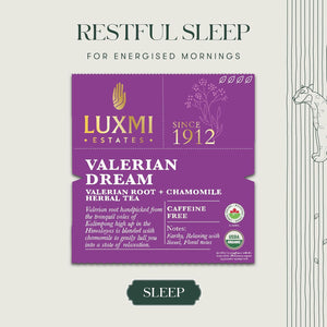 Valerian Dream | 50 Tea Bags | Sleep Tea