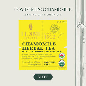 Chamomile Herbal Tea | 15 Tea Bags | Organic Herbal Tea