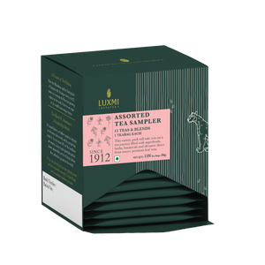 Luxmi Estates Sampler Tea Assortment | 15 TEA BAGS | 15 TB *2g = 30g