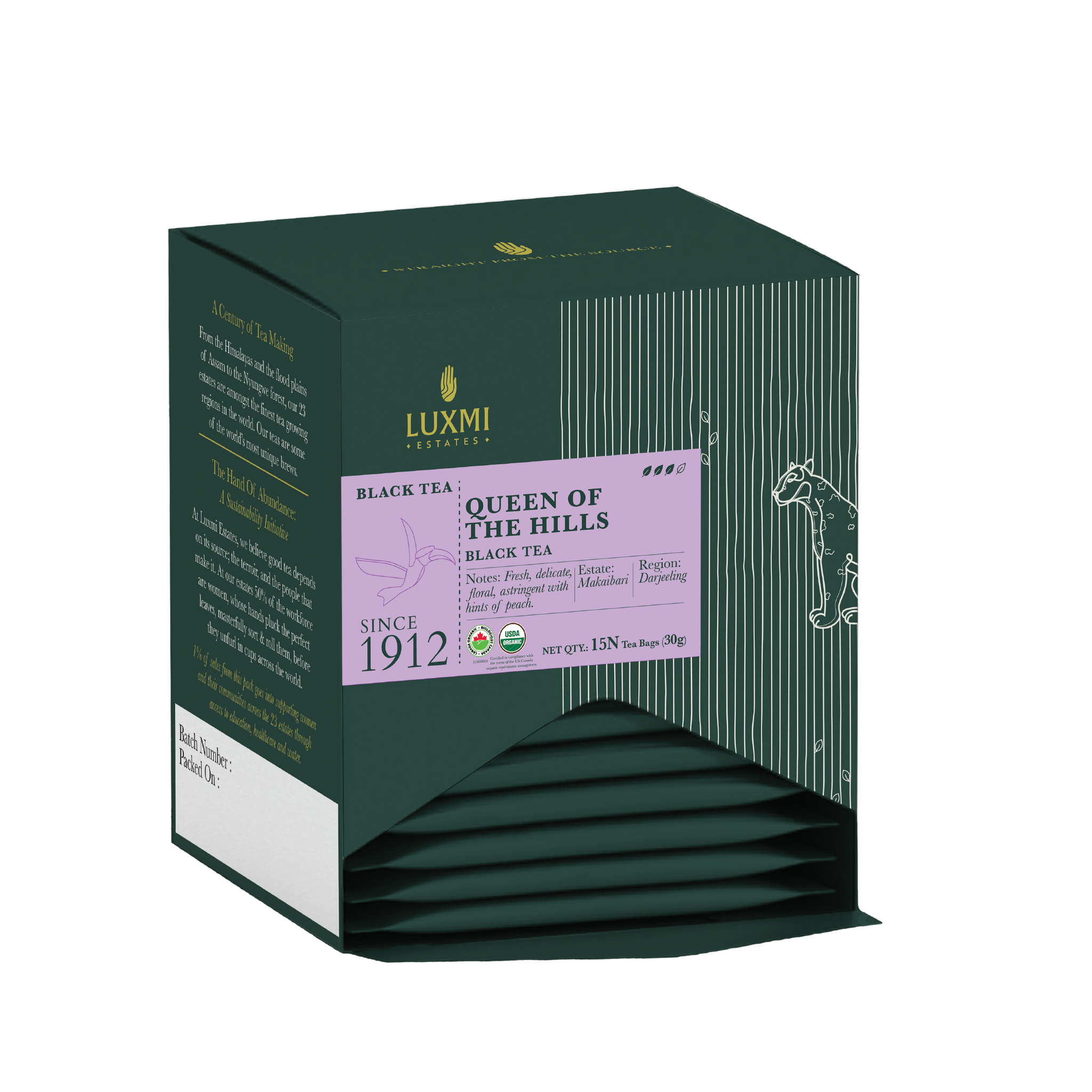 Queen of the Hills 15 Tea Bags | Queens Blend Black Tea