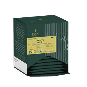 Organic Minty Mile | 15 Tea Bags | Organic Green Tea