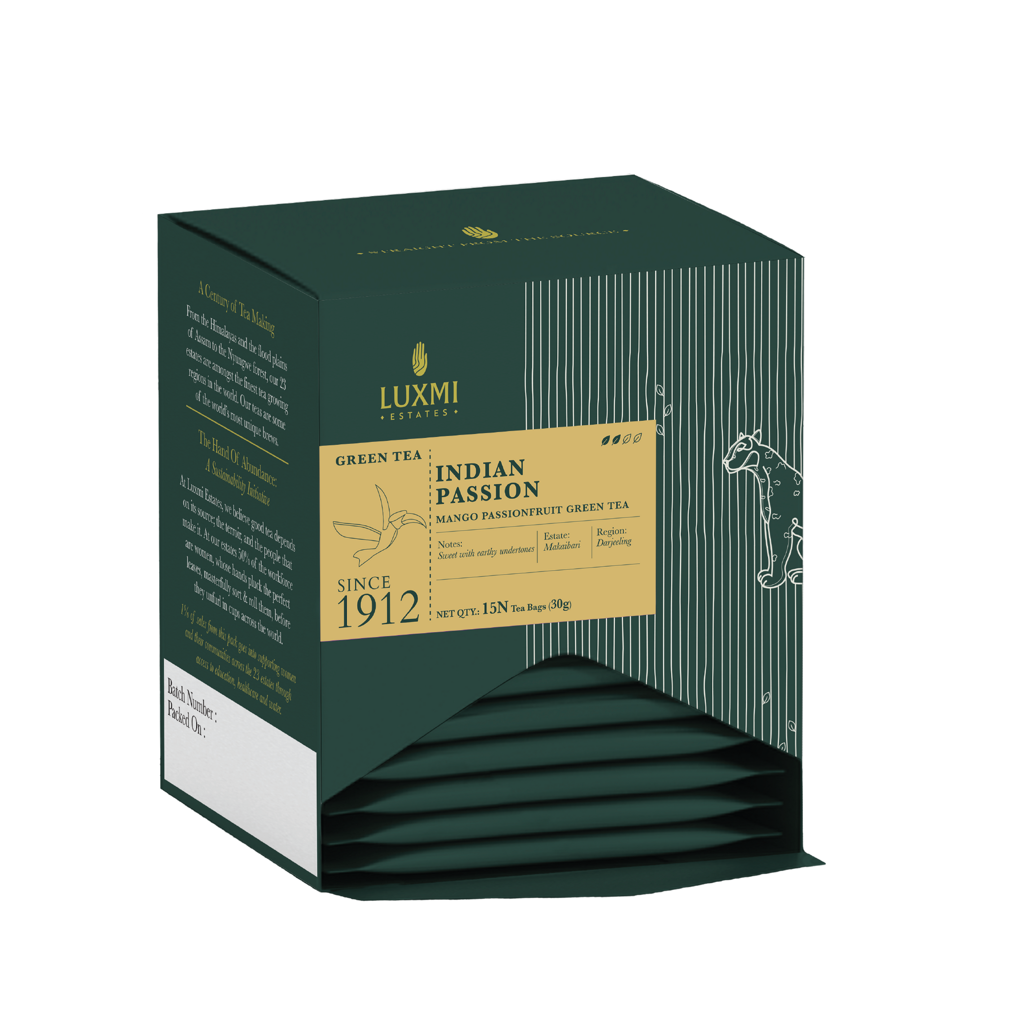 Indian Passion | 15 Tea Bags | Green Tea