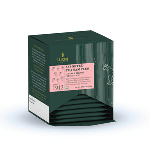 Luxmi Estates Sampler Tea Assortment | 15 TEA BAGS | 15 TB *2g = 30g