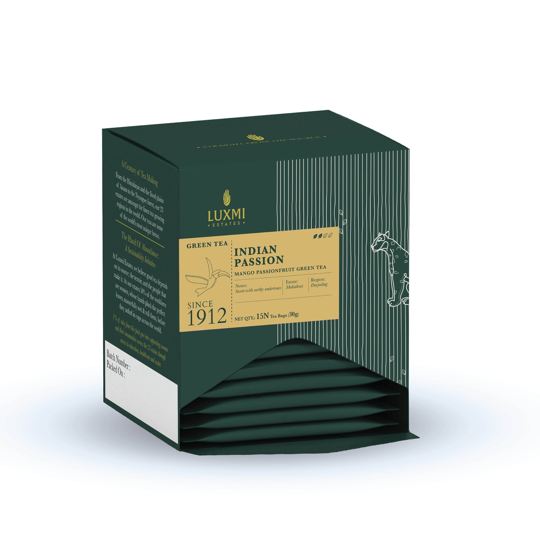 Indian Passion | 15 Tea Bags | Green Tea