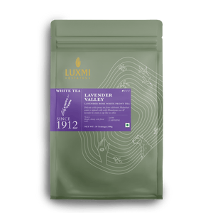 Lavender Valley | 50 Tea Bags | Organic White Tea - Luxmi Estates