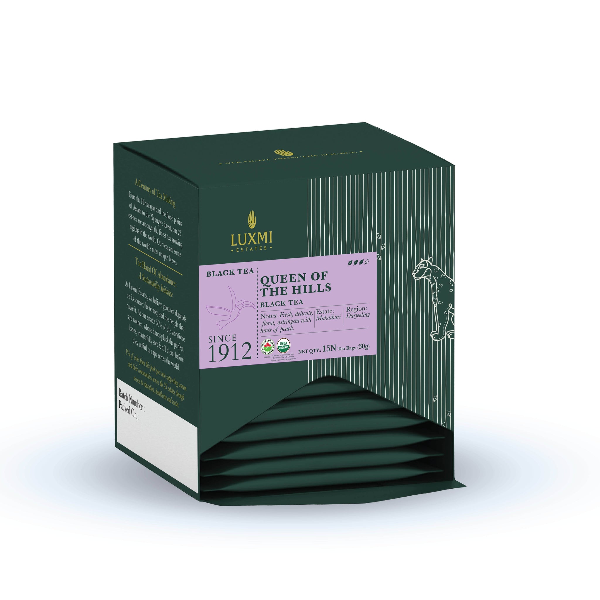 Queen of the Hills 15 Tea Bags | Queens Blend Black Tea